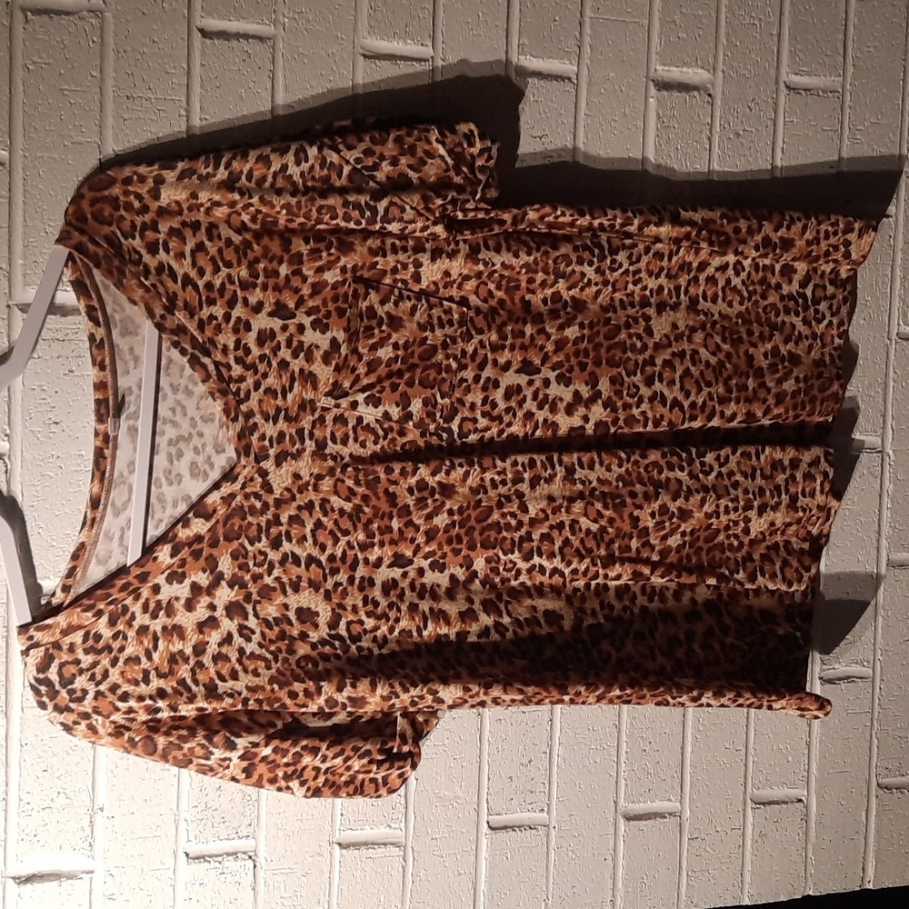 Cheetah Print Tee